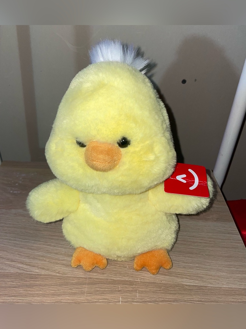 Super soft Aurora - Poppy Spring Chick - 8" Yellow Plush